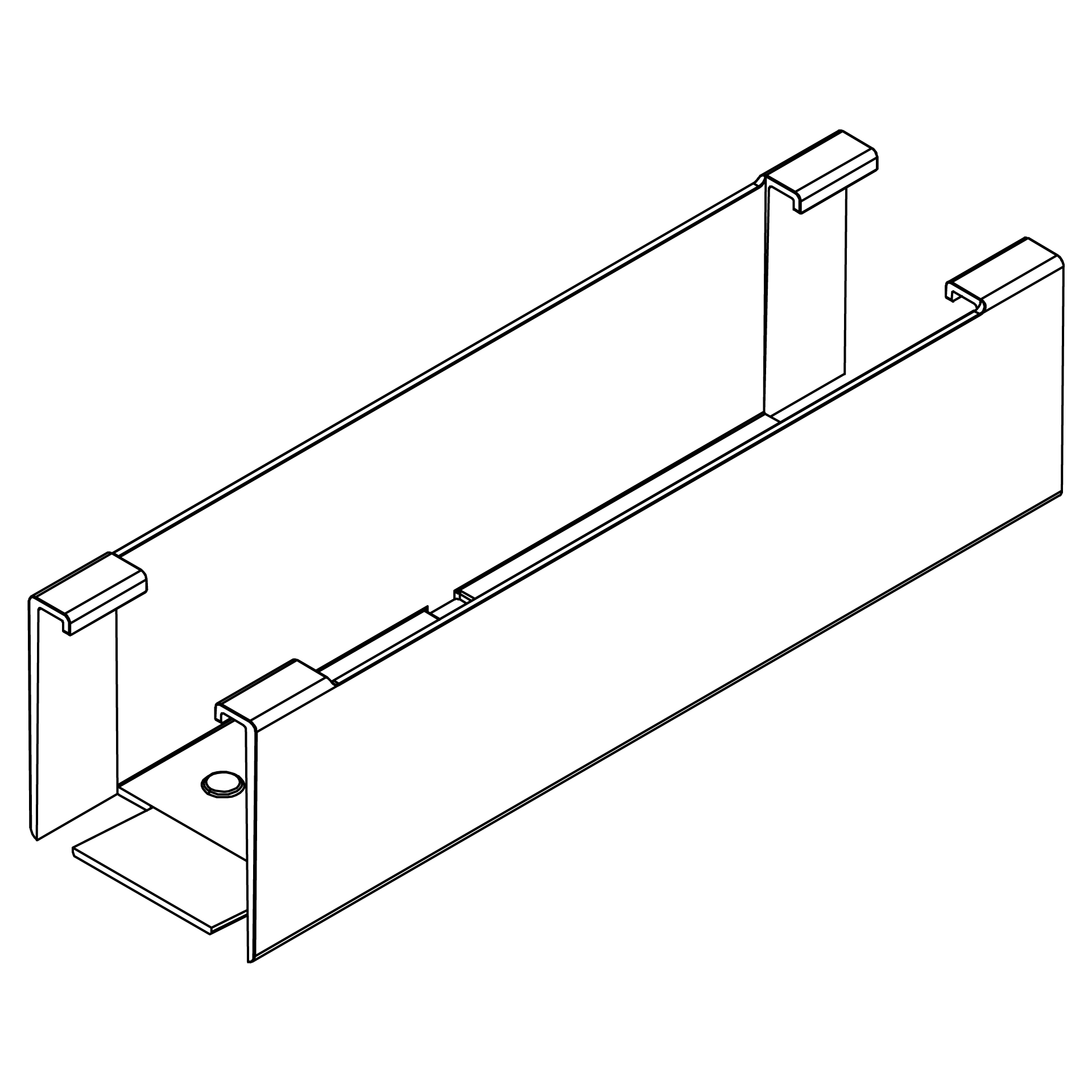 K2 2003523 BlackCover SingleRail 36