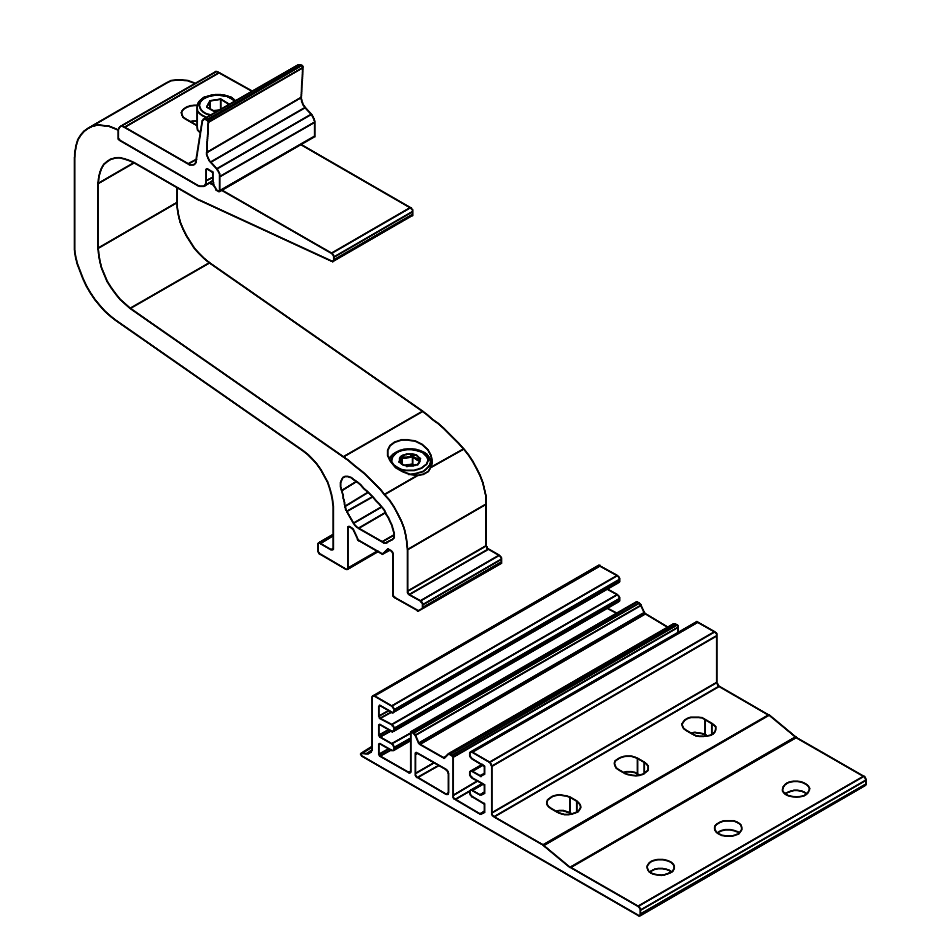 K2 2003215 Dachhaken SingleHook 3S