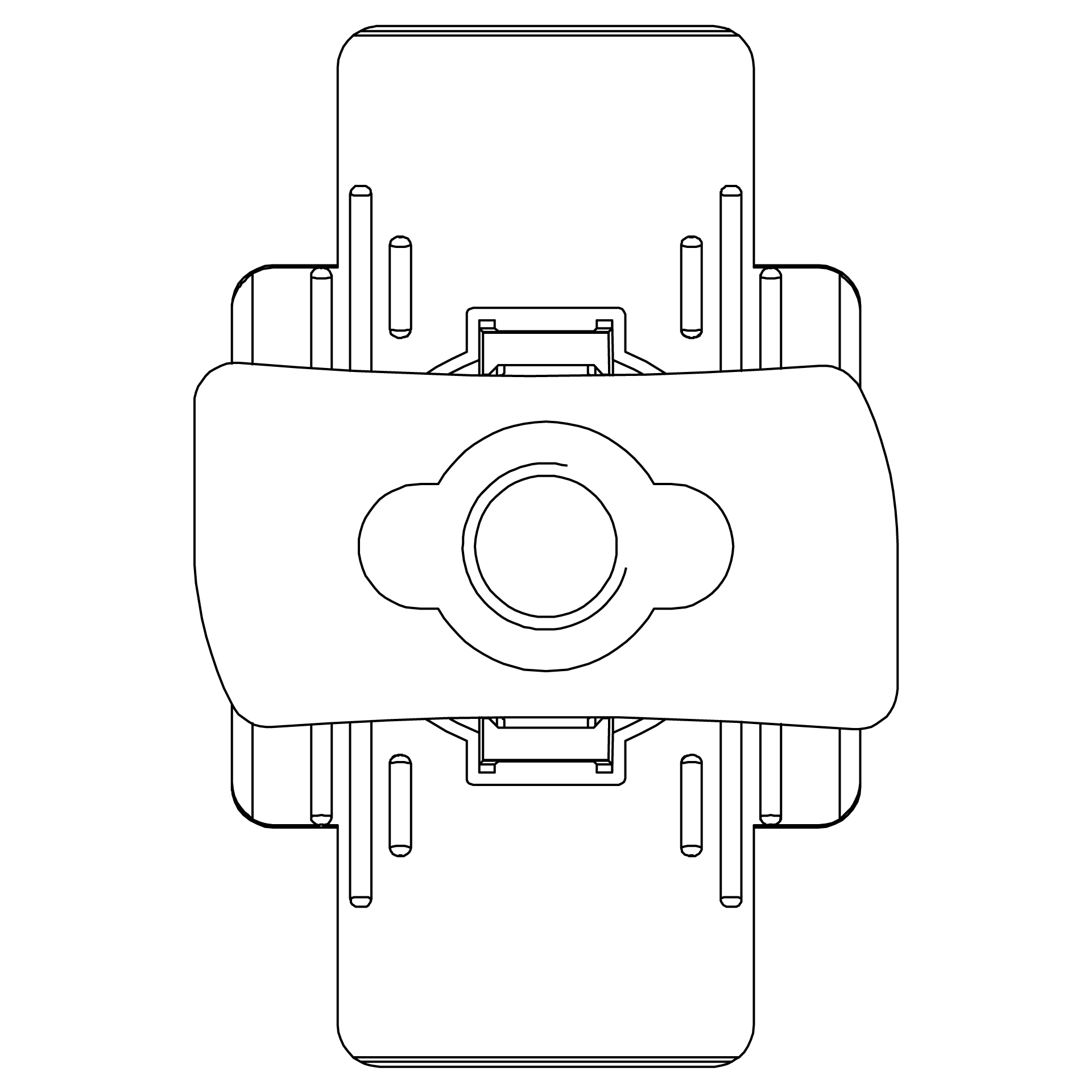 K2 1001643 Einlegemutter MK2 Edelstahl