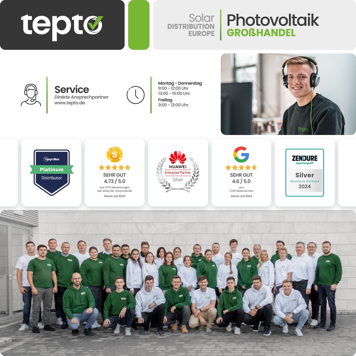 Tepto 800W Balkonkraftwerk Basic